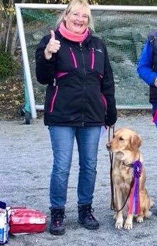 Så blev Pippi fra Norge første vinner i rallylydighed klasse 1 med max point 200 og direkte oprykning til klasse 2 det er en stolt opdrætter som gratulere 